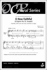 O How Faithful SATB choral sheet music cover